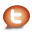 Twitter Orange Icon 32x32 png
